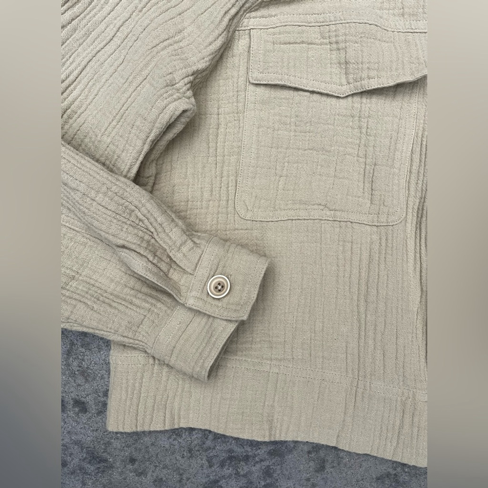 b new york Light Tan Utility Jacket - Picture 6 of 8
